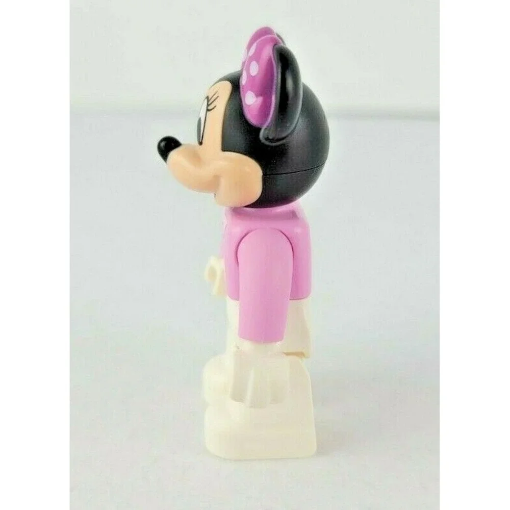 Lego Disney Friends Minnie Mouse Figure Pink White 2.75 in